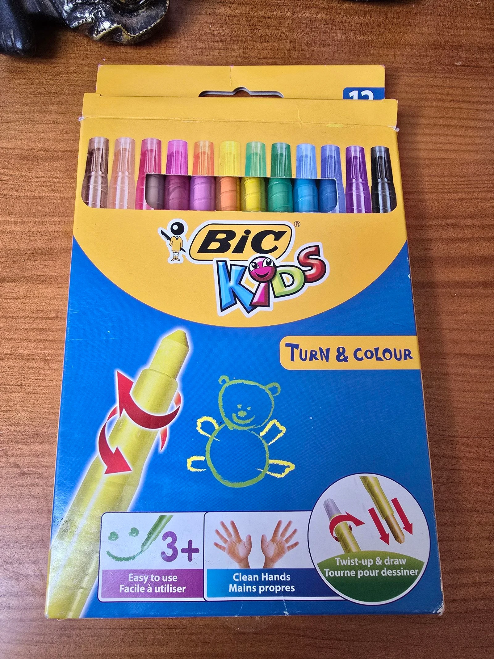 12 Canetas bic kids